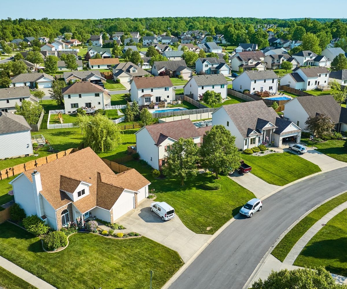 Neighborhood of homes