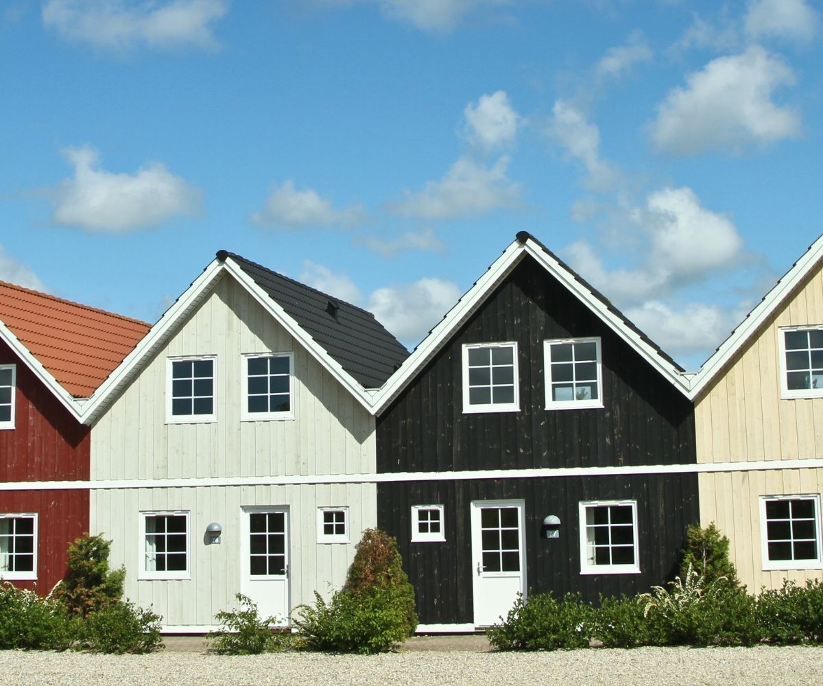 Row of homes