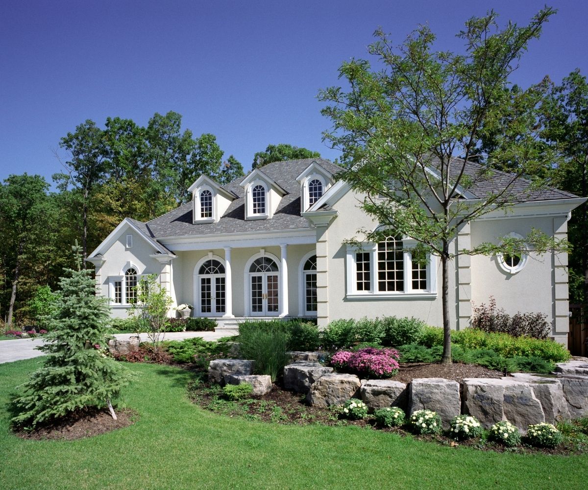 White house exterior
